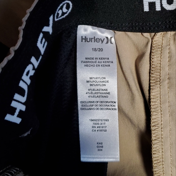 Hurley Boys Woven Jogger Pants - Picture 6 of 10